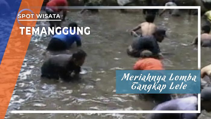 Lomba Menangkap Lele Temanggung