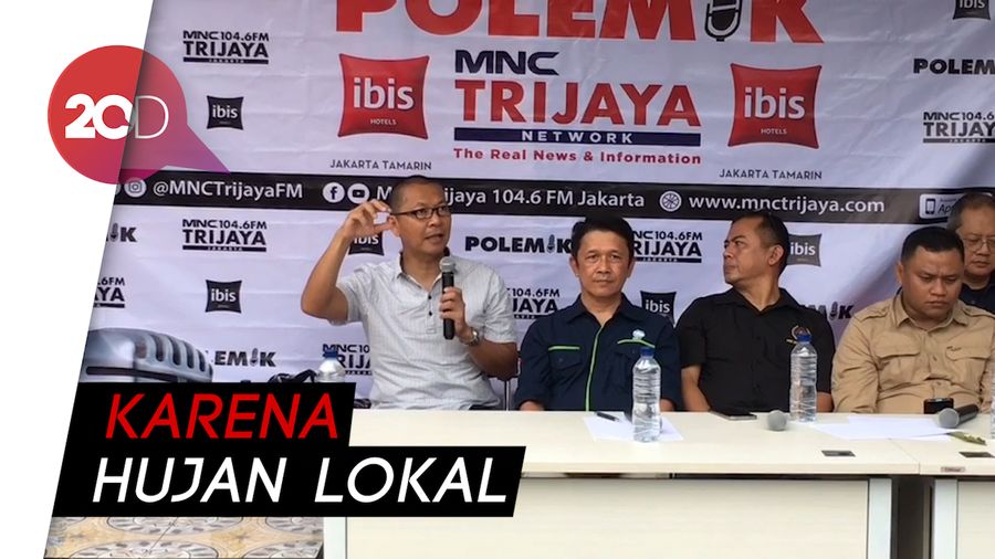 Dinas SDA Jakarta: Early Warning Banjir Tahun Baru Tidak Telat!