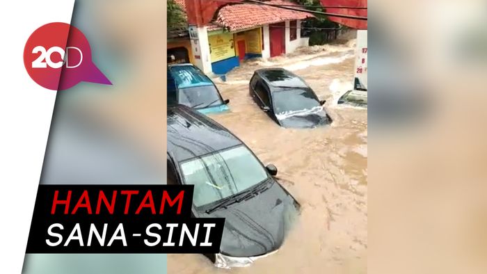 Kata Saksi soal Mobil Terseret Arus Banjir di Ciledug