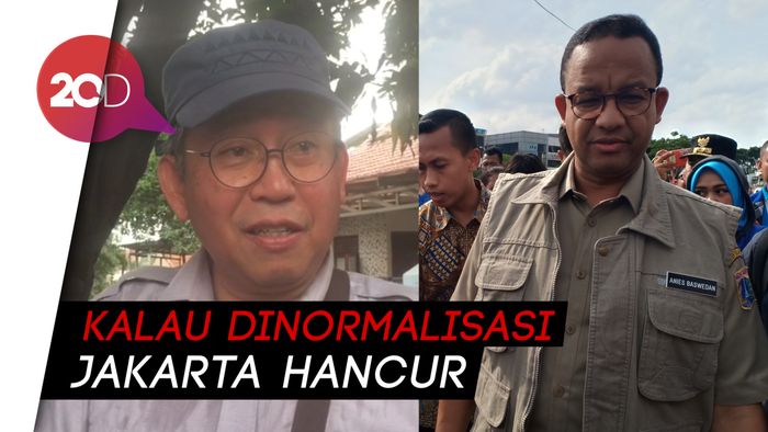 Pakar Hidrodinamika Ini Larang Gubernur Anies Normalisasi Sungai
