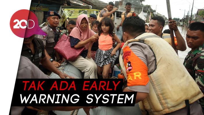 Pengungsi Paling Banyak di Bekasi, BNPB: Belum Ada Early Warning