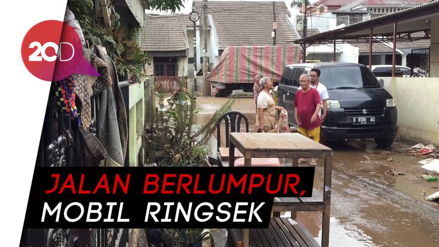 Sisa Terjangan Banjir Dahsyat di Ciledug