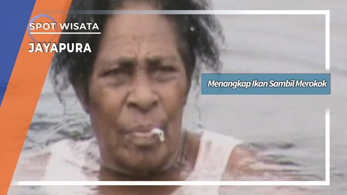 Tradisi Faufolo, Menangkap Ikan Sembari Merokok Tembakau Sentani Jayapura 