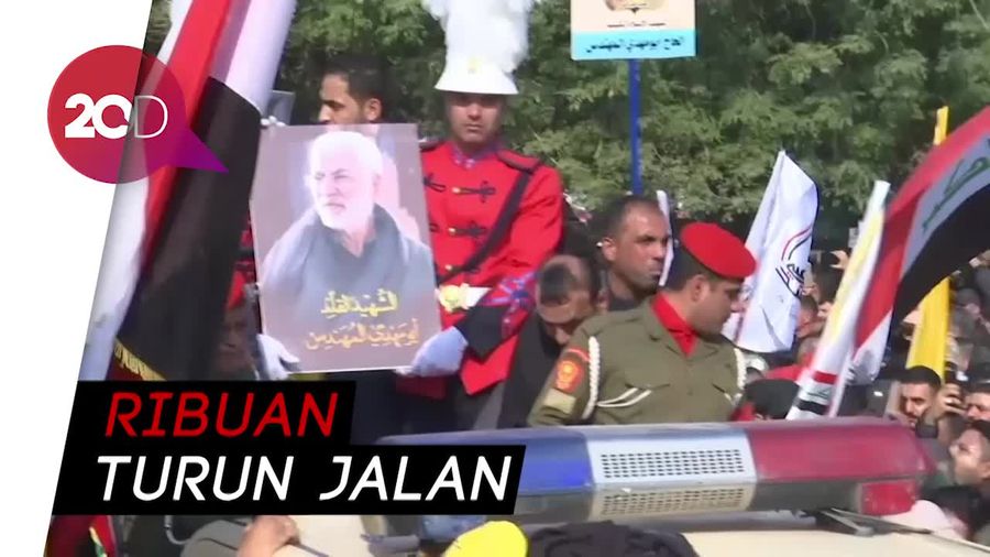 Gejolak Rakyat Iran Setelah Jenderal Garda Revolusi Dibunuh AS