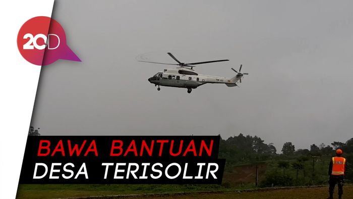 Helikopter Presiden Batal Mendarat Gegara Cuaca Buruk