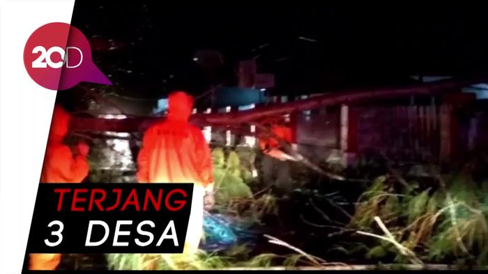 Puting Beliung Luluh-lantakkan Wakatobi