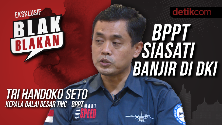 Blak-blakan BPPT Siasati Banjir di DKI