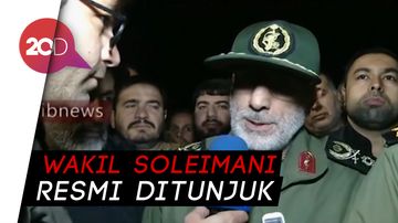 Jenderal Baru Iran Pengganti Soleimani