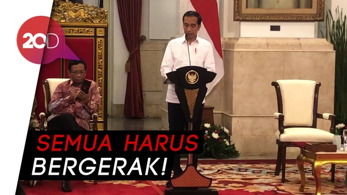 Jokowi Perintahkan Jajarannya Terjun ke Bawah Urusi Banjir