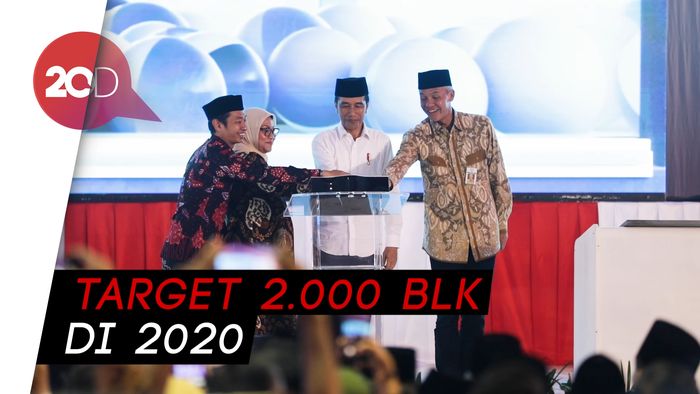 Jokowi Resmikan BLK Komunitas Se-Indonesia di Kendal
