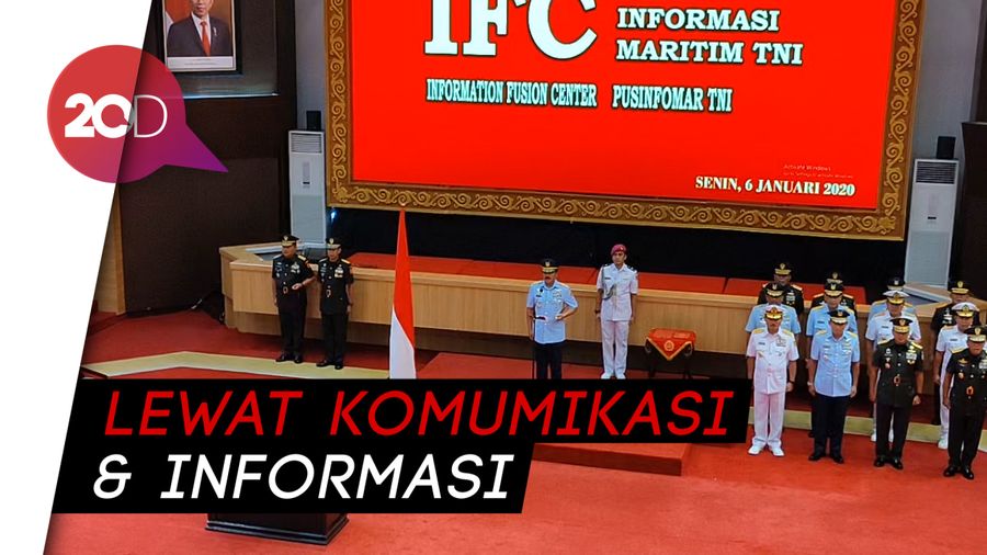Tingkatkan Keamanan Laut, Panglima TNI Resmikan Pusinformar 
