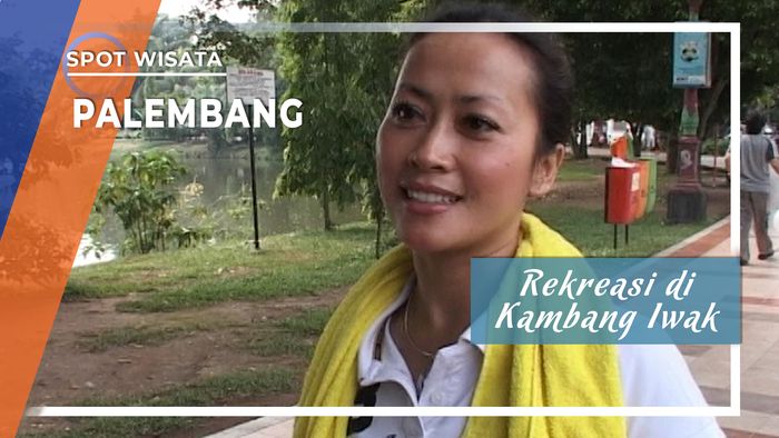 Rekreasi di Kambang Iwak Talang Semut Palembang