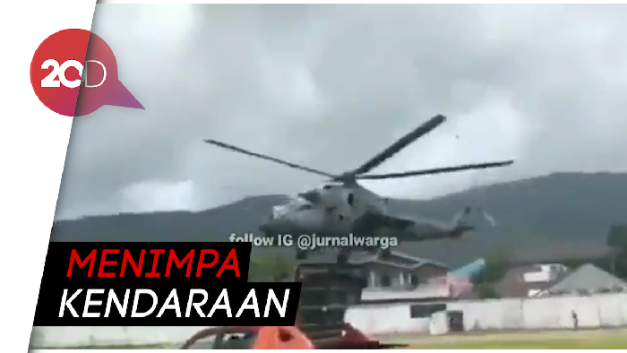  Detik-detik Helikopter Kepala BNPB Gagal Terbang di Sangihe