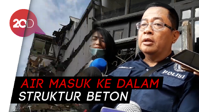 Gedung Ambruk di Slipi, Puslabfor: Baja Beton Lapuk