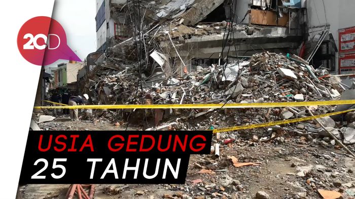 Gedung Roboh di Slipi Akan Diruntuhkan Semua