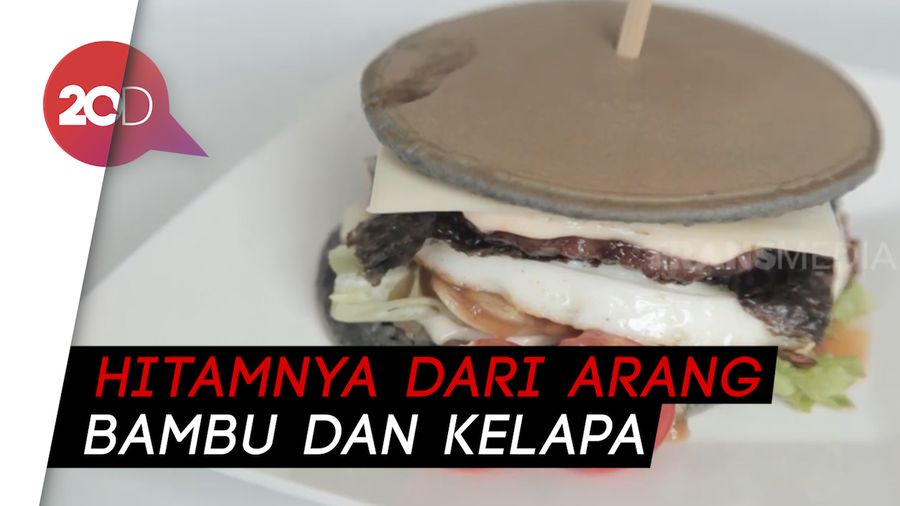 Kreasi Unik Black Burger Dorayaki
