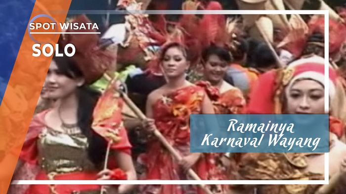 Ramainya Karnaval Wayang, Solo
