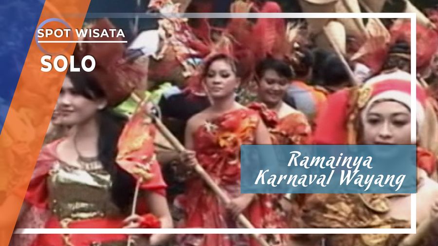 Ramainya Karnaval Wayang, Solo