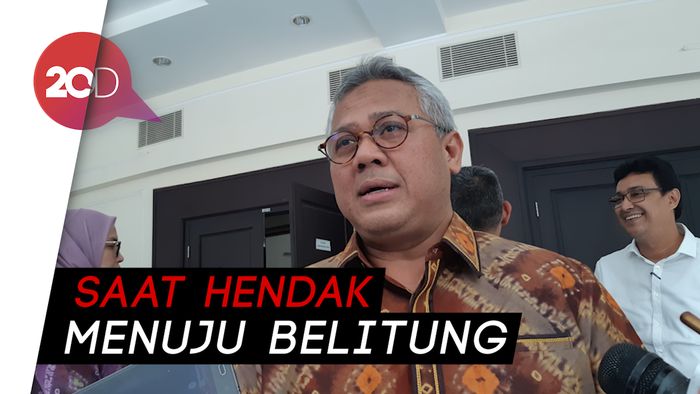 KPK OTT Wahyu Setiawan di Pesawat