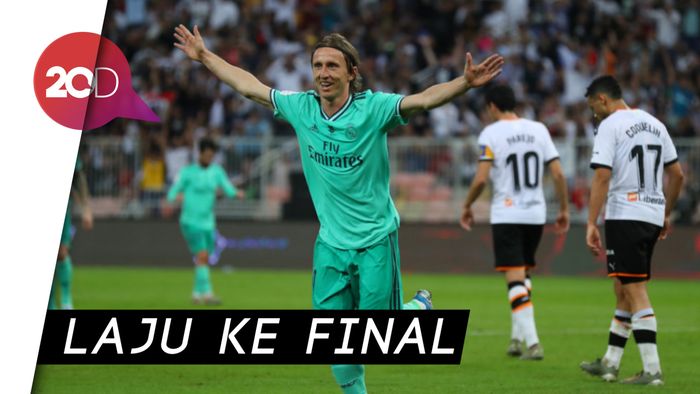 Kangkangi Valencia 3-1, Madrid Melaju ke Final Piala Super Spanyol