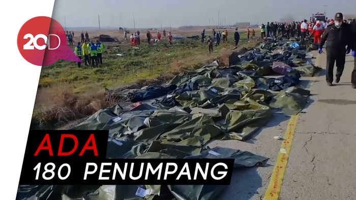 Korban Pesawat Ukraina yang Jatuh di Iran Berasal dari 7 Negara