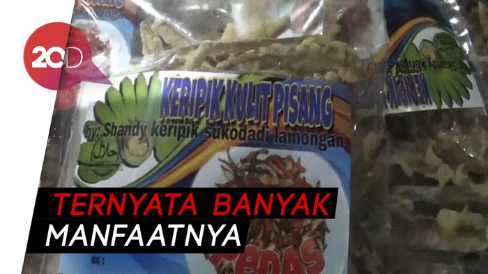 Kripik Kulit Pisang, Inovasi Baru dari Ibu Asal Lamongan