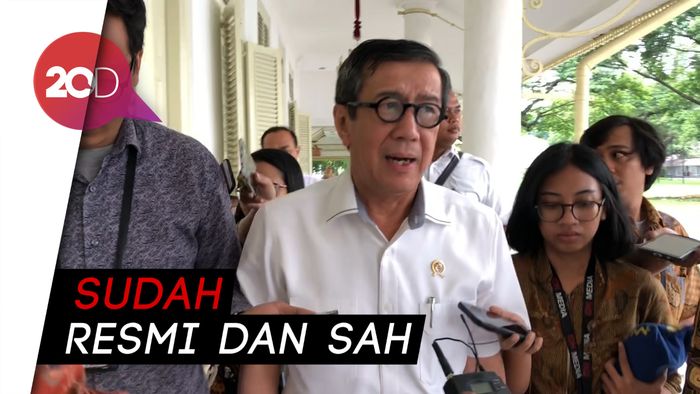 Menkum HAM Tepis Isu Penyelundupan Revisi UU KPK