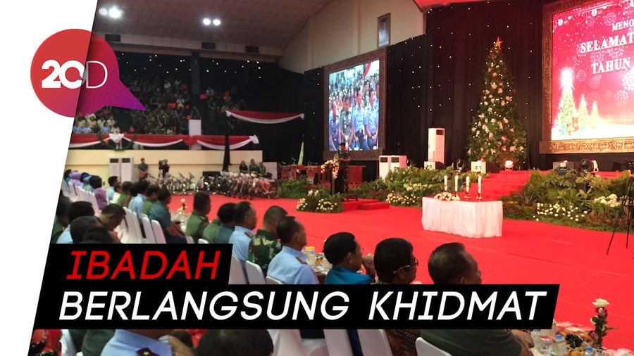 TNI Rayakan Natal Bertema Persahabatan, Panglima: Wujudkan Solidaritas