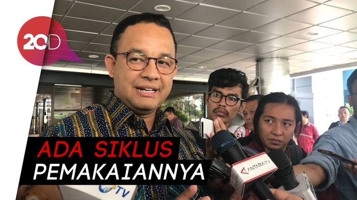 Anies Bantah Pompa Banjir Banyak yang Rusak