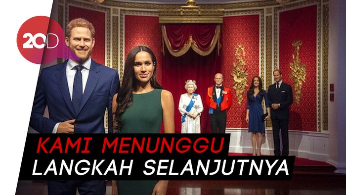 Tak Lagi Jadi Keluarga Kerajaan, Patung Lilin Meghan-Harry Dipindah