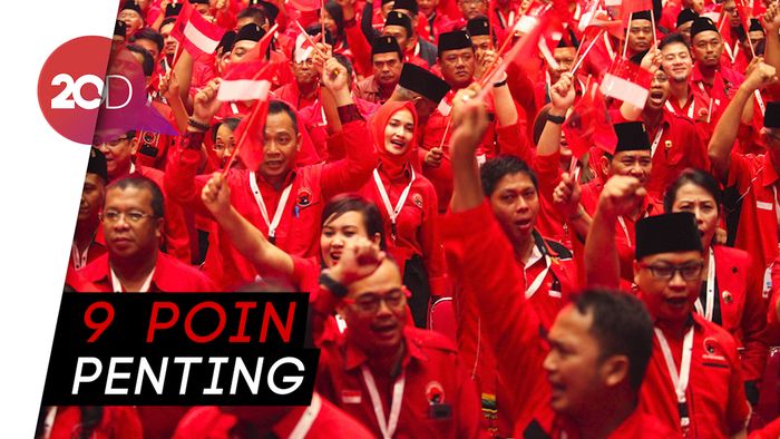 Rekomendasi Rakernas PDIP: Jaga Kedaulatan, Dukung Revisi UU Pemilu