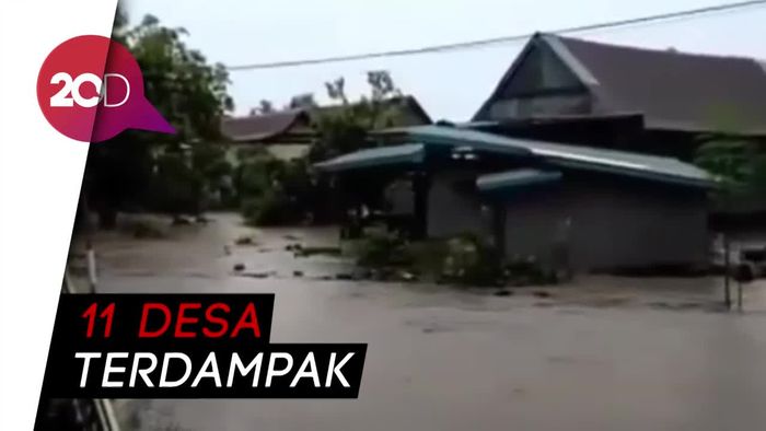 Banjir Bandang di Soppeng Sulsel, Rumah Warga Hanyut