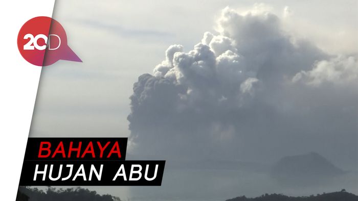 Erupsi Gunung Api di Filipina, Puluhan Ribu Orang Dievakuasi