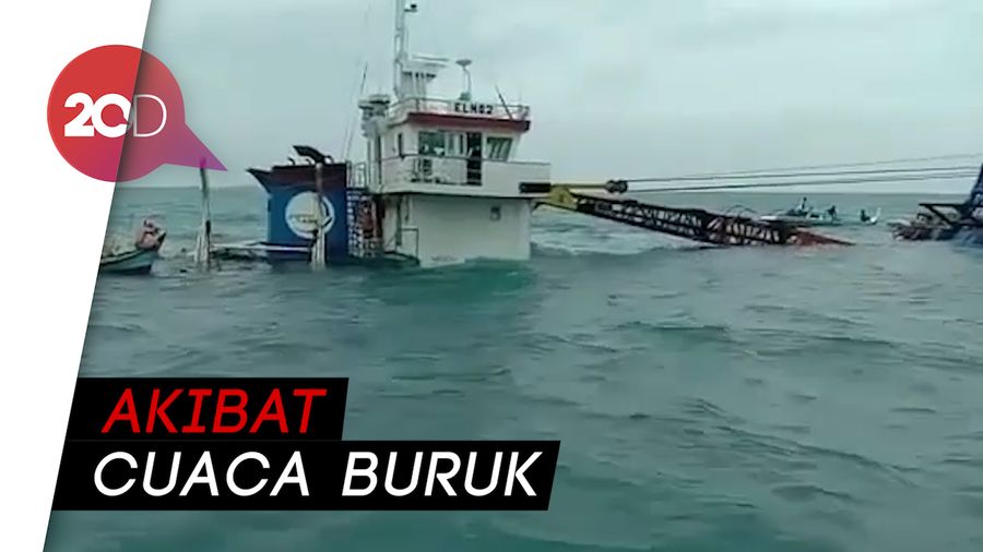 Kapal Kargo Tenggelam di Perairan Bangka Belitung