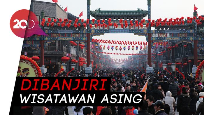 Sambut Imlek, Pemerintah China Adakan Festival Musim Semi