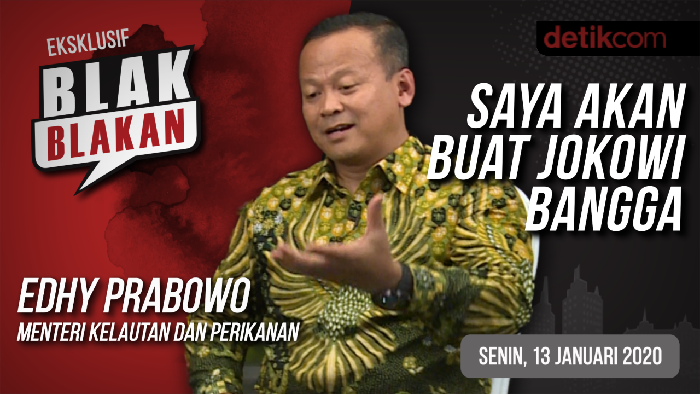 Tonton Blak-blakan Edhy Prabowo: Saya Akan Buat Jokowi Bangga