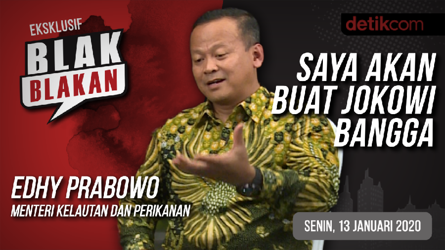 Tonton Blak-blakan Edhy Prabowo: Saya Akan Buat Jokowi Bangga