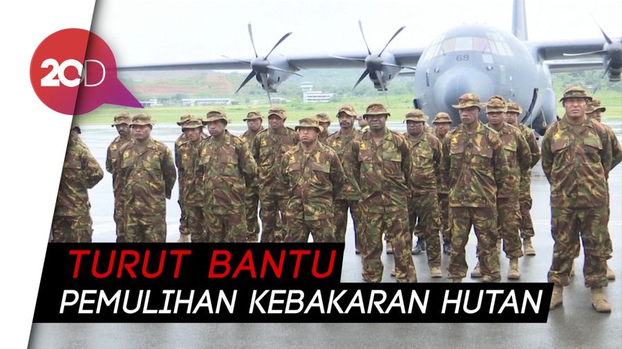 100 Prajurit Papua Nugini Diterbangkan ke Australia