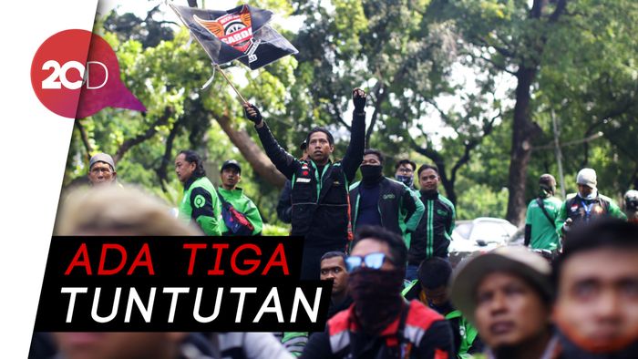 Driver Ojol  Tuntut Kejelasan Payung Hukum-Zonasi Tarif