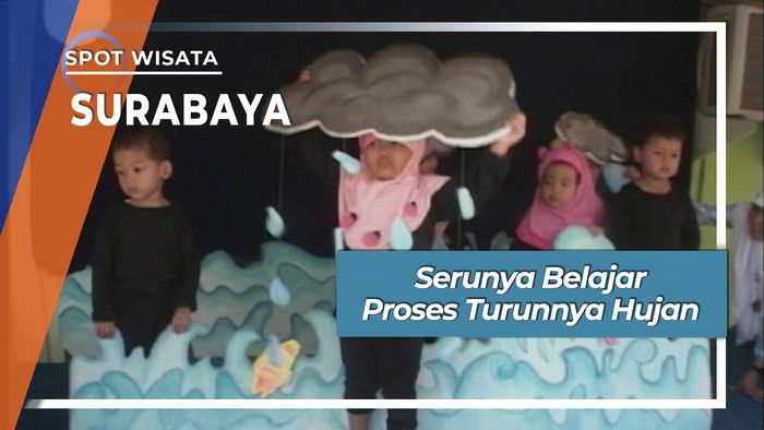 Belajar Proses Turunnya Hujan, Surabaya