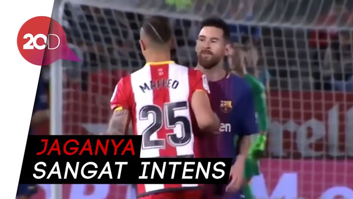 Aksi Pablo Maffeo, Bek Paling Mengganggu Lionel Messi