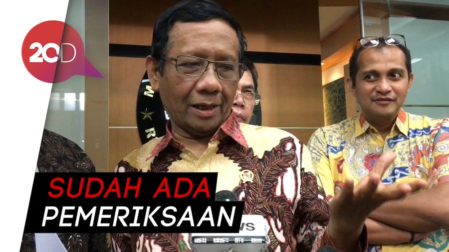 Asabri Bantah Korupsi, Mahfud: Kita Lihat Perkembangannya