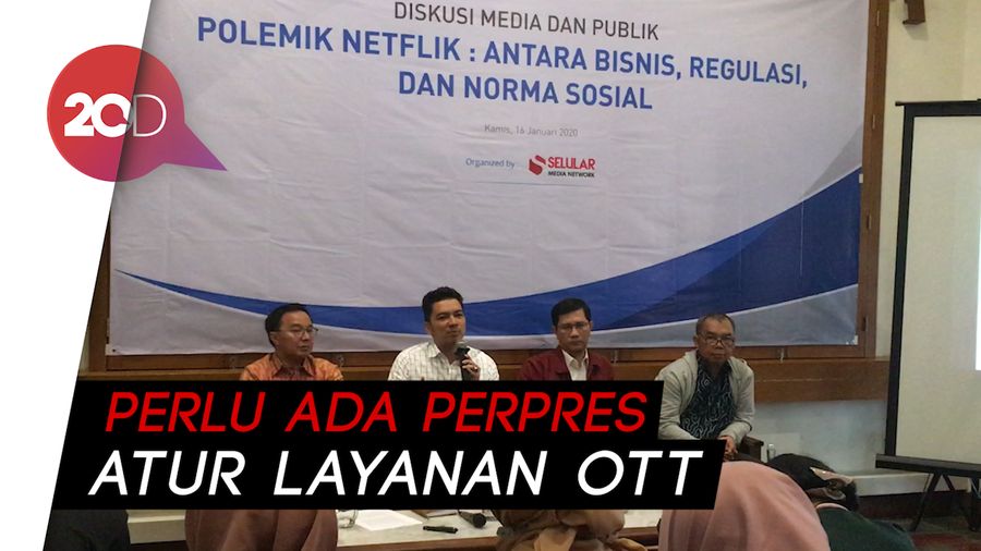 Beda Pendapat Para Menteri soal Netflix