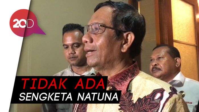 Bertemu Dubes China, Mahfud Tekankan Tak Ada Dispute Soal Natuna!