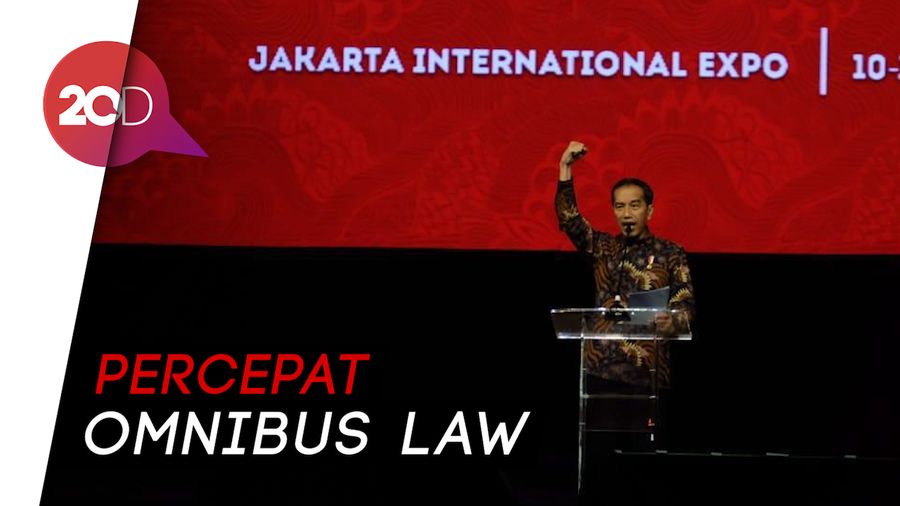 Jokowi Kasih Jempol, Jika UU Sapu Jagat Beres dalam 100 Hari