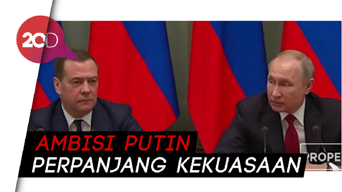 PM Rusia Mundur Usai Putin Ingin Rombak Konstitusi