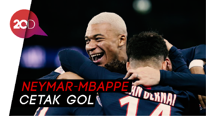 PSG Hancurkan Tuan Rumah Monaco 4-1