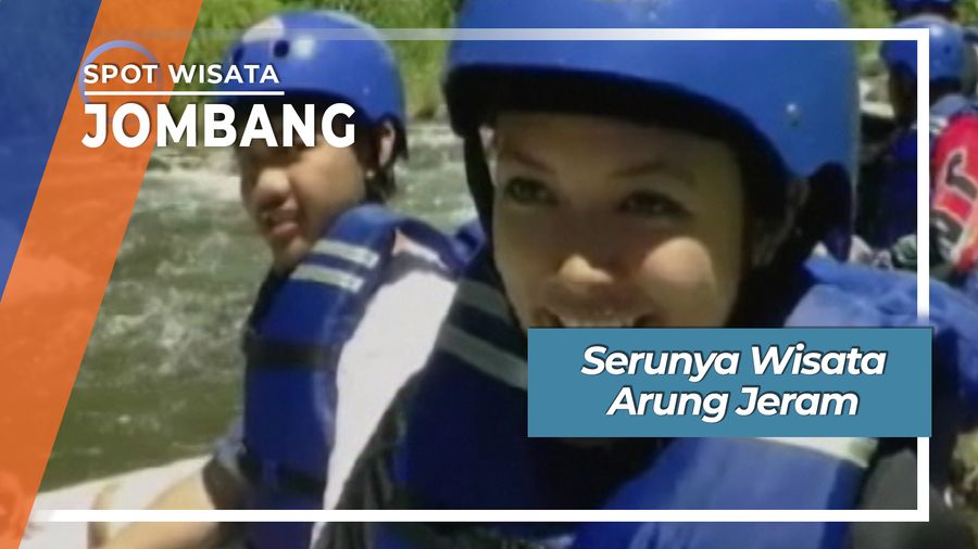 Wisata Arung Jeram di Jombang