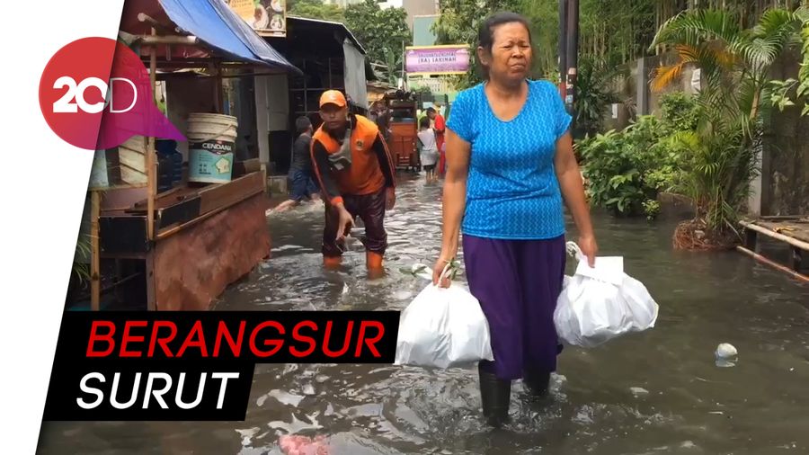 Banjir di Kebayoran Baru Sempat Mencapai 70 Cm
