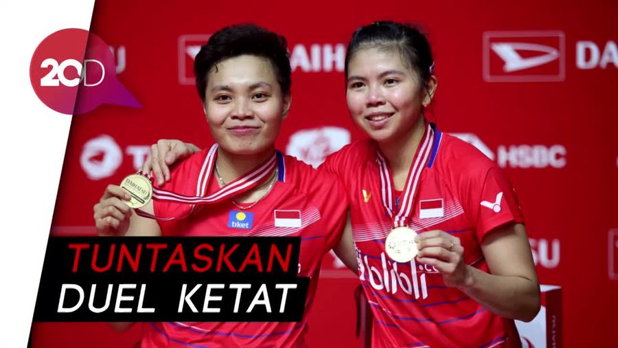 Greysia/Apriyani Juara Usai Duel Sengit Lawan Maiken/Sara